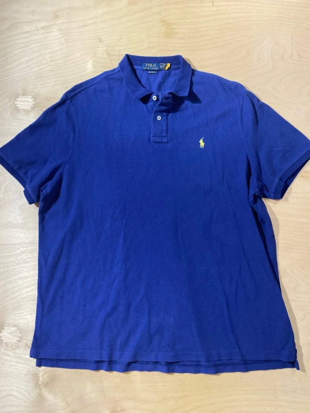 Polo by Ralph Lauren Men's Classic Fit Polo Shirt - Blue XXL (RD)